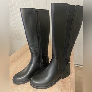 Style & Co Black Knee High Boots